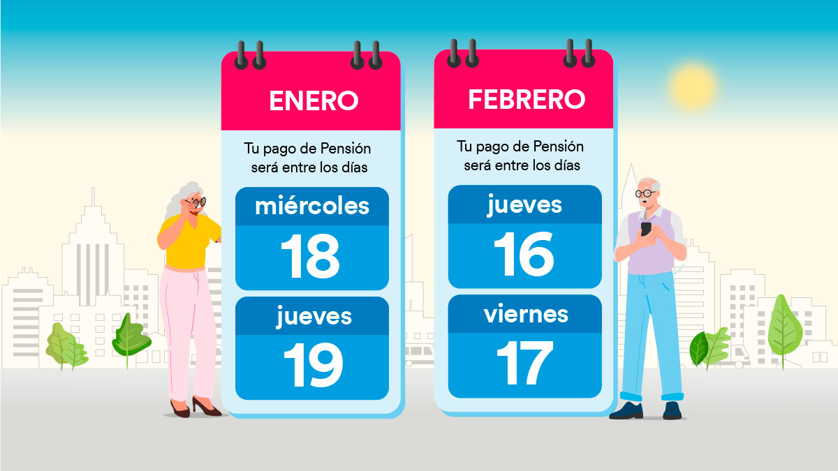  Conoce las fechas de pago de enero y febrero